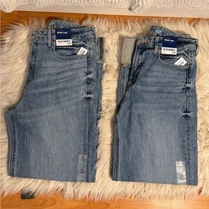 Old Navy Women's Blue Wide Leg Jeans